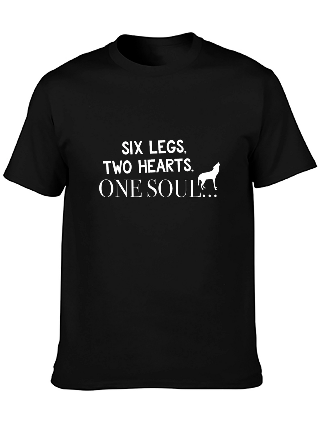 Six Legs Two Hearts One Soul Graphic Tee
