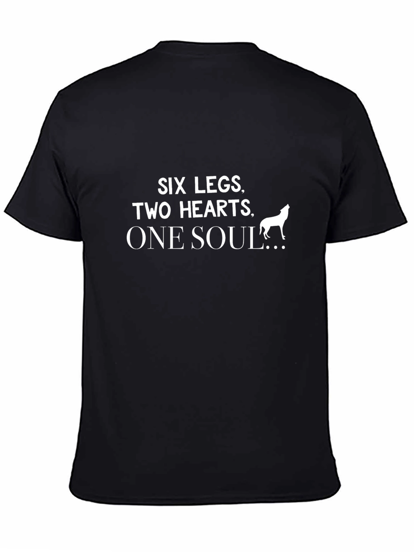 Six Legs Two Hearts One Soul Graphic Tee