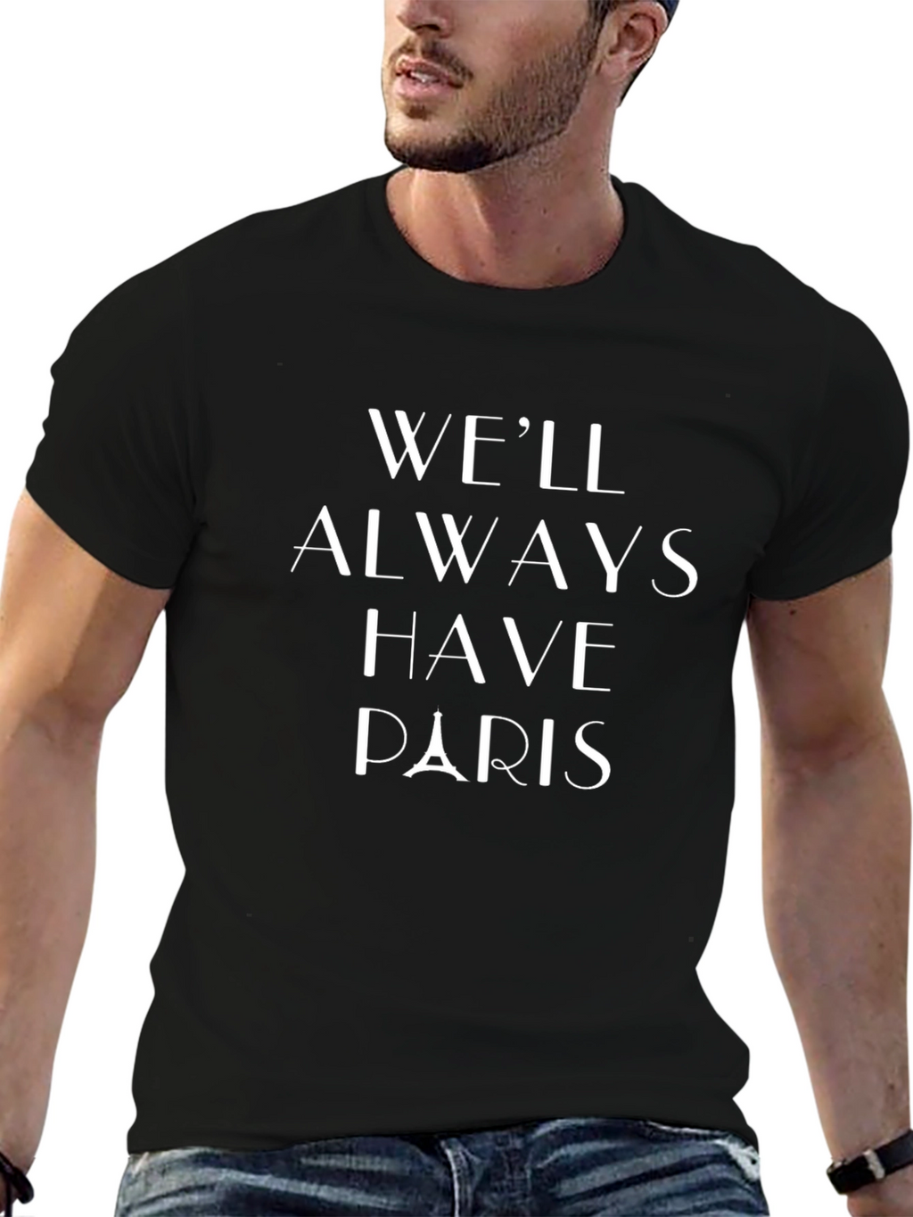 Well Always Have Paris Black T-Shirt
