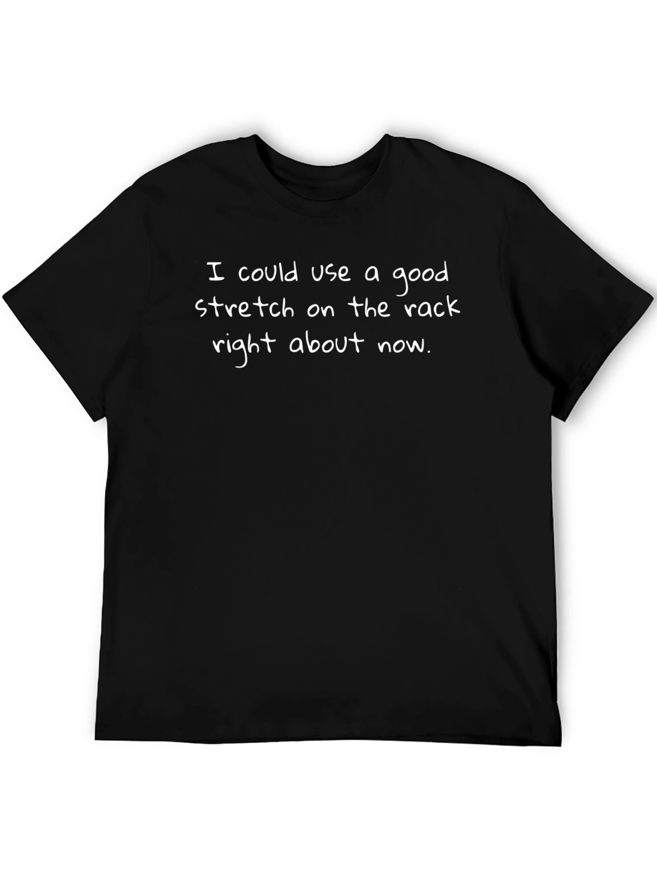 Funny Stretch on the Rack Graphic T-Shirt