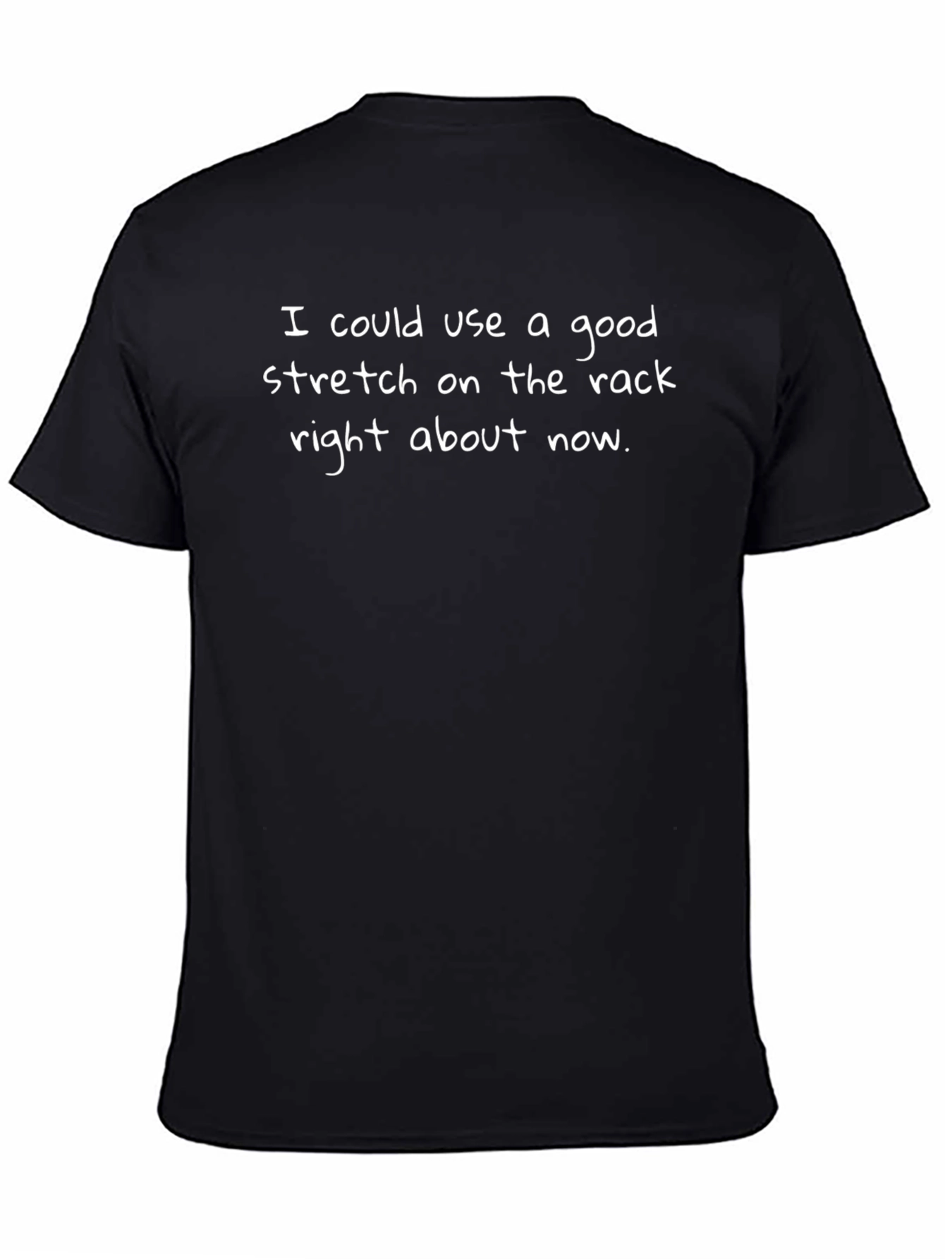 Funny Stretch on the Rack Graphic T-Shirt