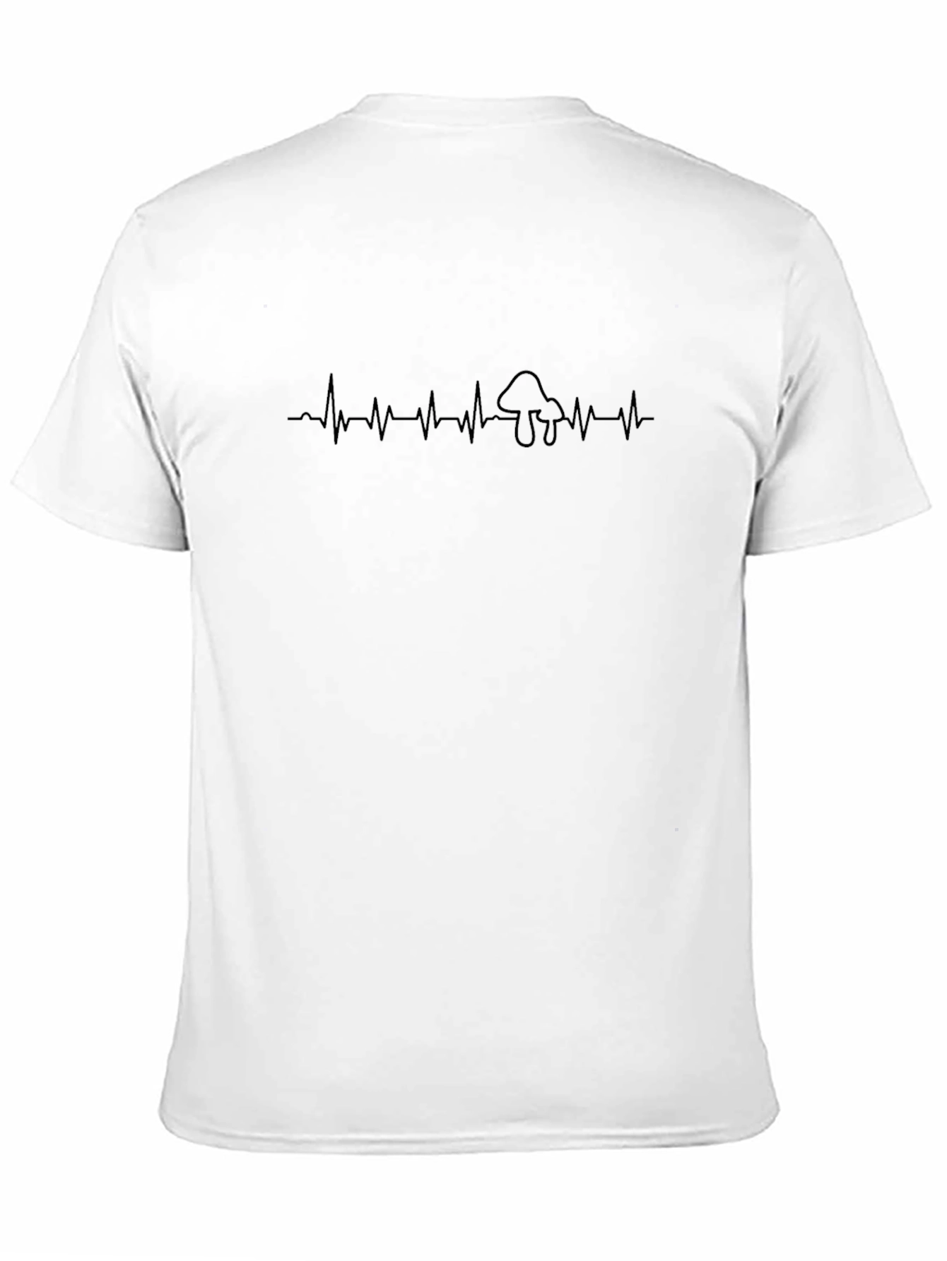 Mushroom Heartbeat Graphic T-Shirt