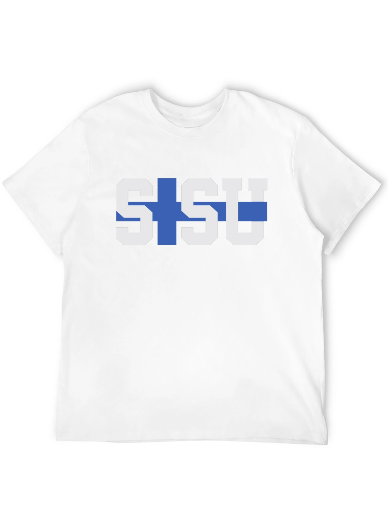 Sisu Finland Flag Graphic Tee - Black T-Shirt