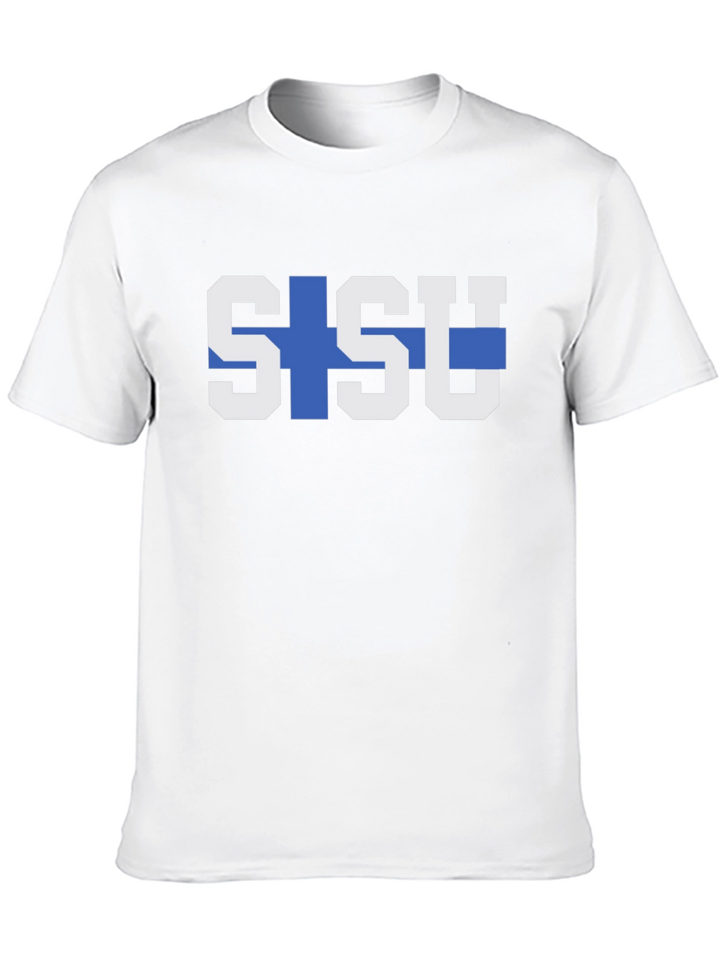 Sisu Finland Flag Graphic Tee - Black T-Shirt