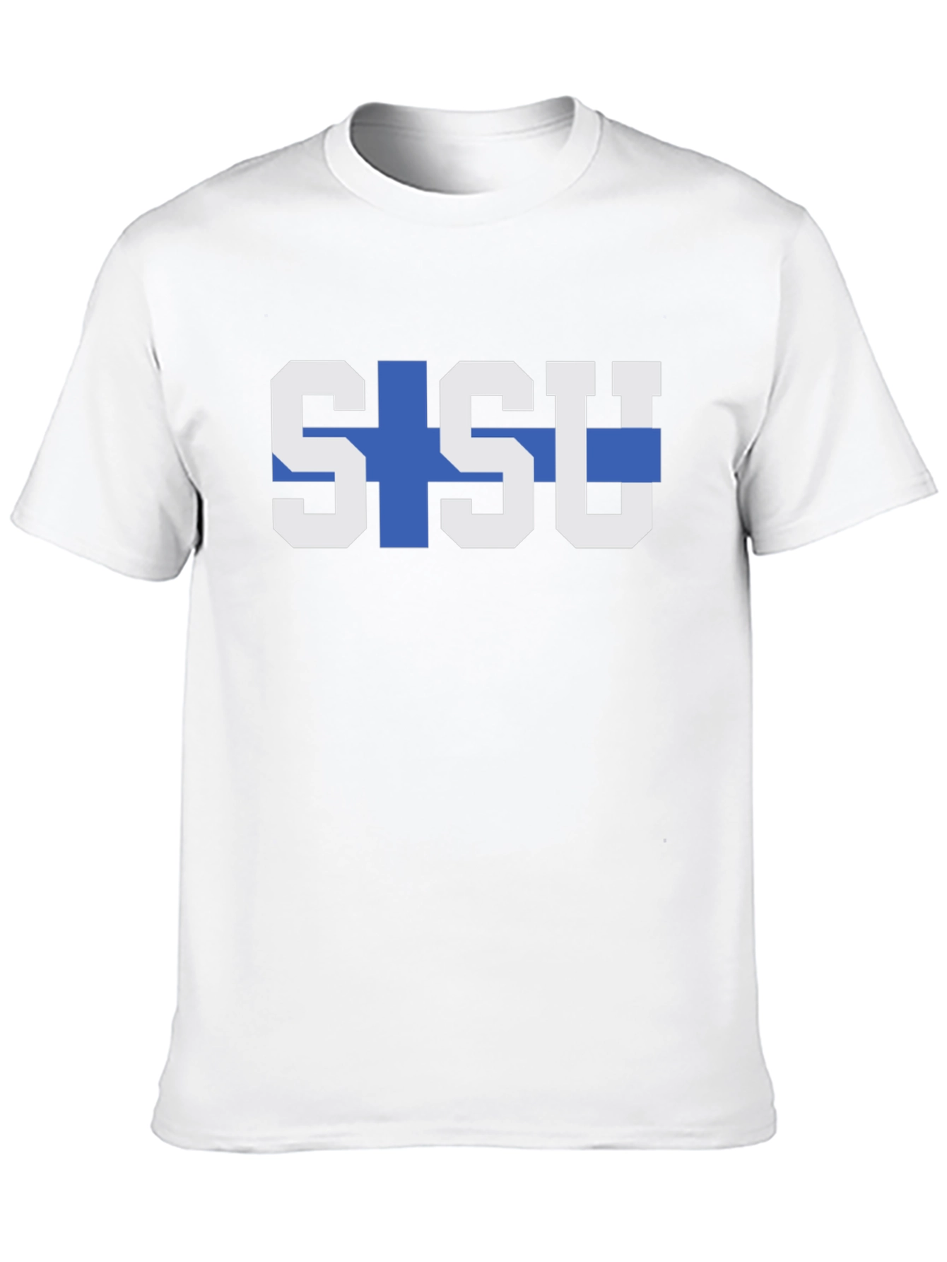 Sisu Finland Flag Graphic Tee - Black T-Shirt