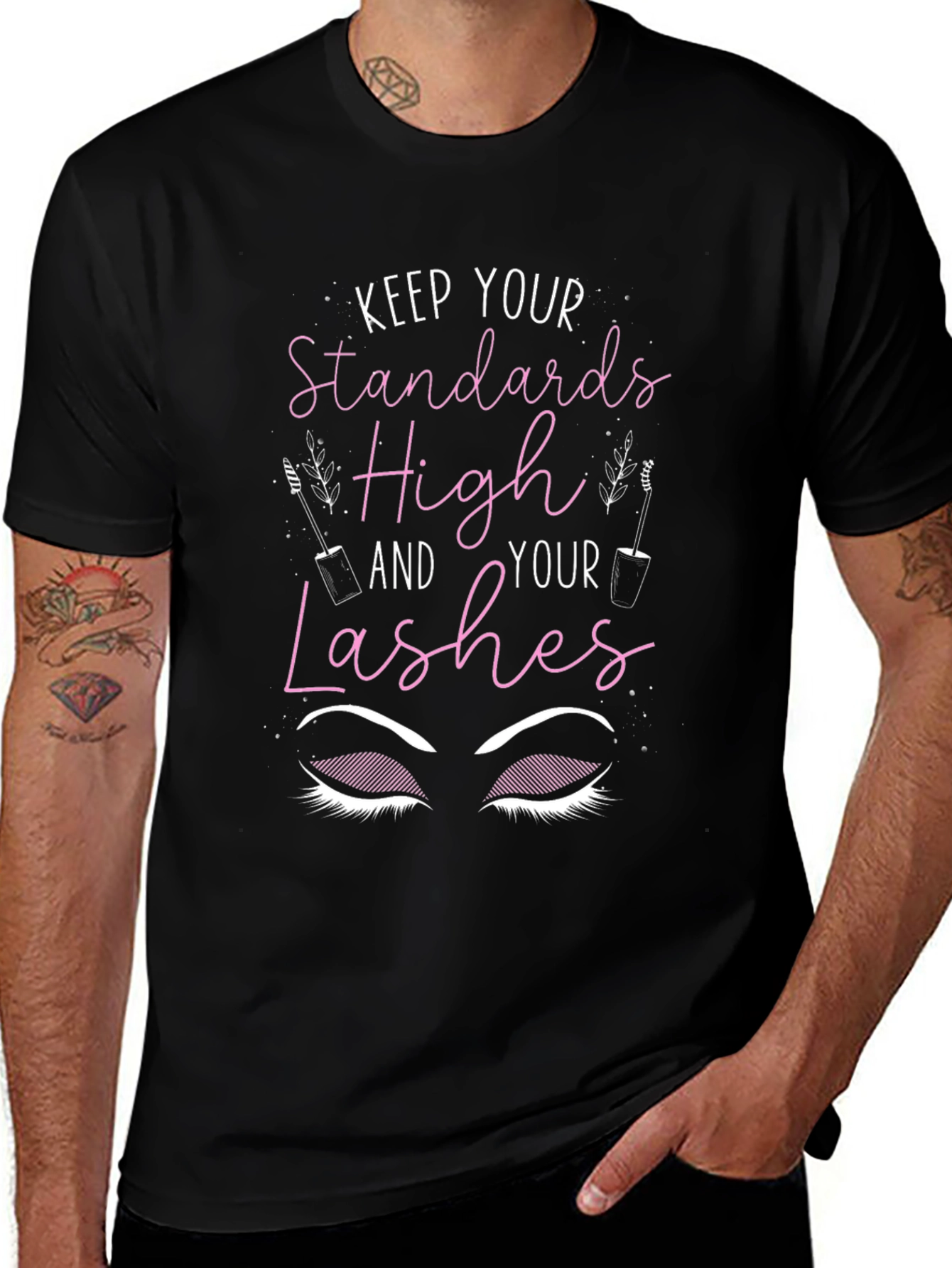 Keep Standards High Lashes T-Shirt