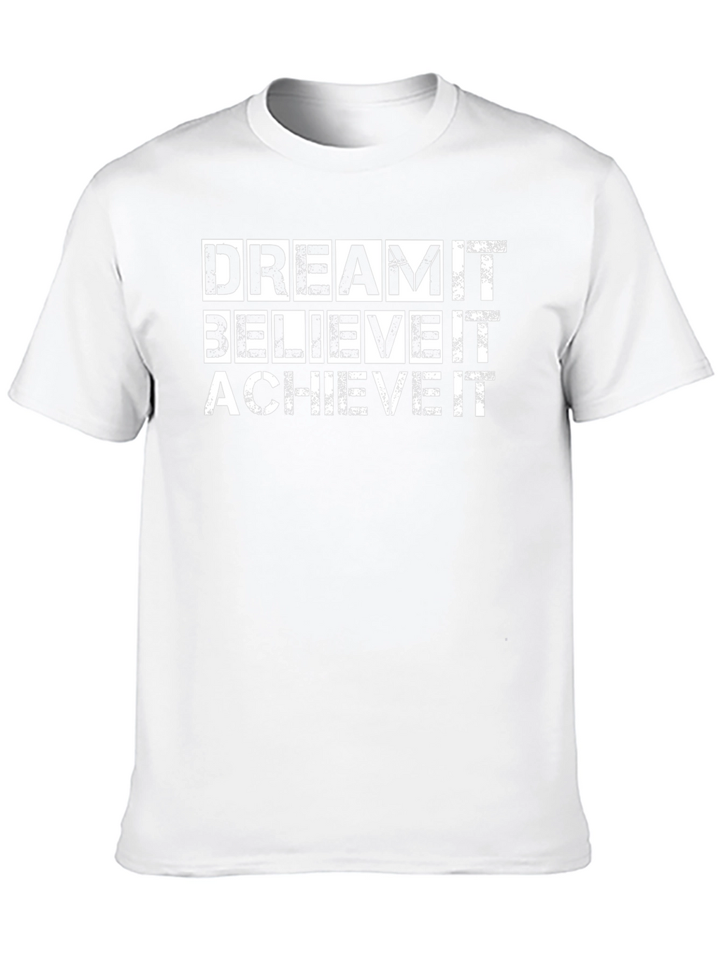 Dream Believe Achieve Graphic Tee - Black T-Shirt