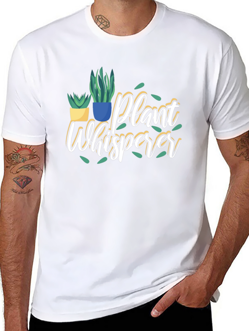 Plant Whisperer Graphic T-Shirt - Gardening Lover Tee