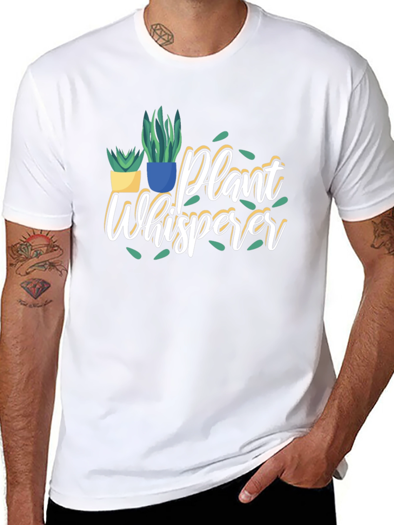 Plant Whisperer Graphic T-Shirt - Gardening Lover Tee