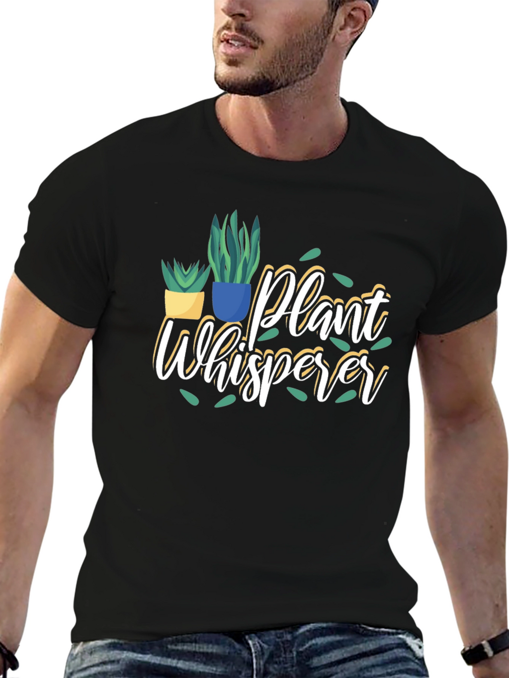 Plant Whisperer Graphic T-Shirt - Gardening Lover Tee