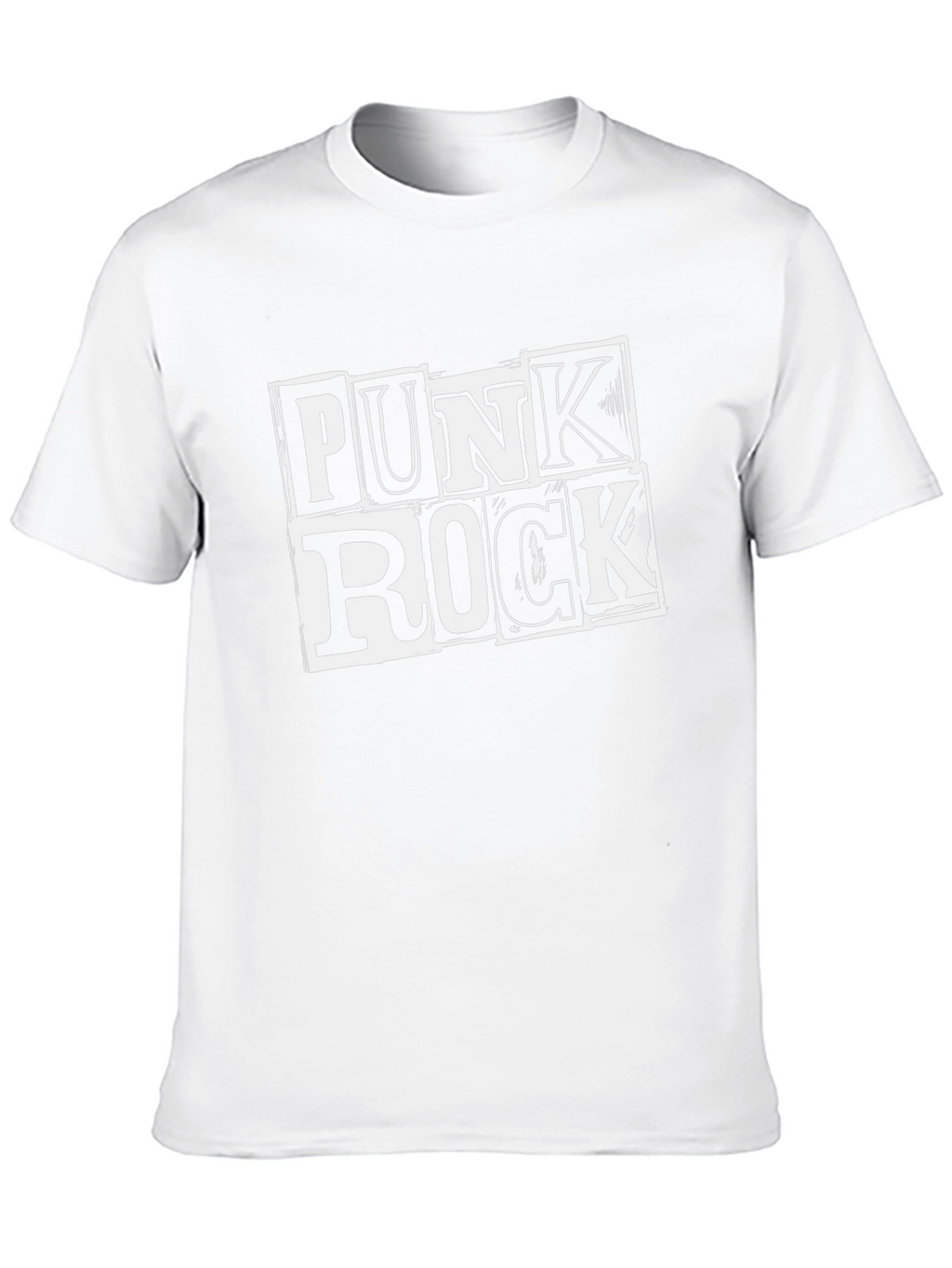 Punk Rock Graphic T-Shirt - Black