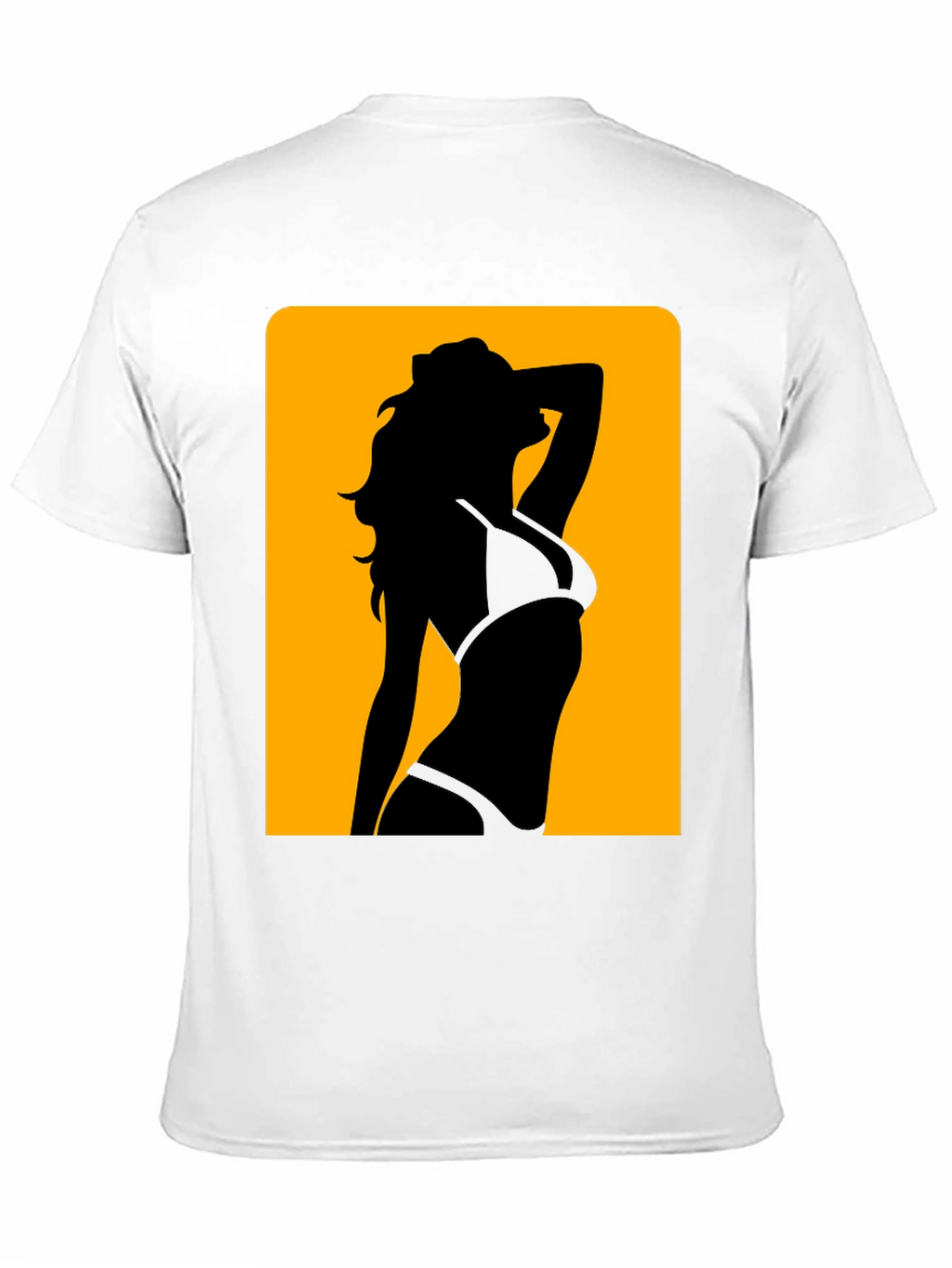 Silhouette Woman Graphic Tee - Modern Design