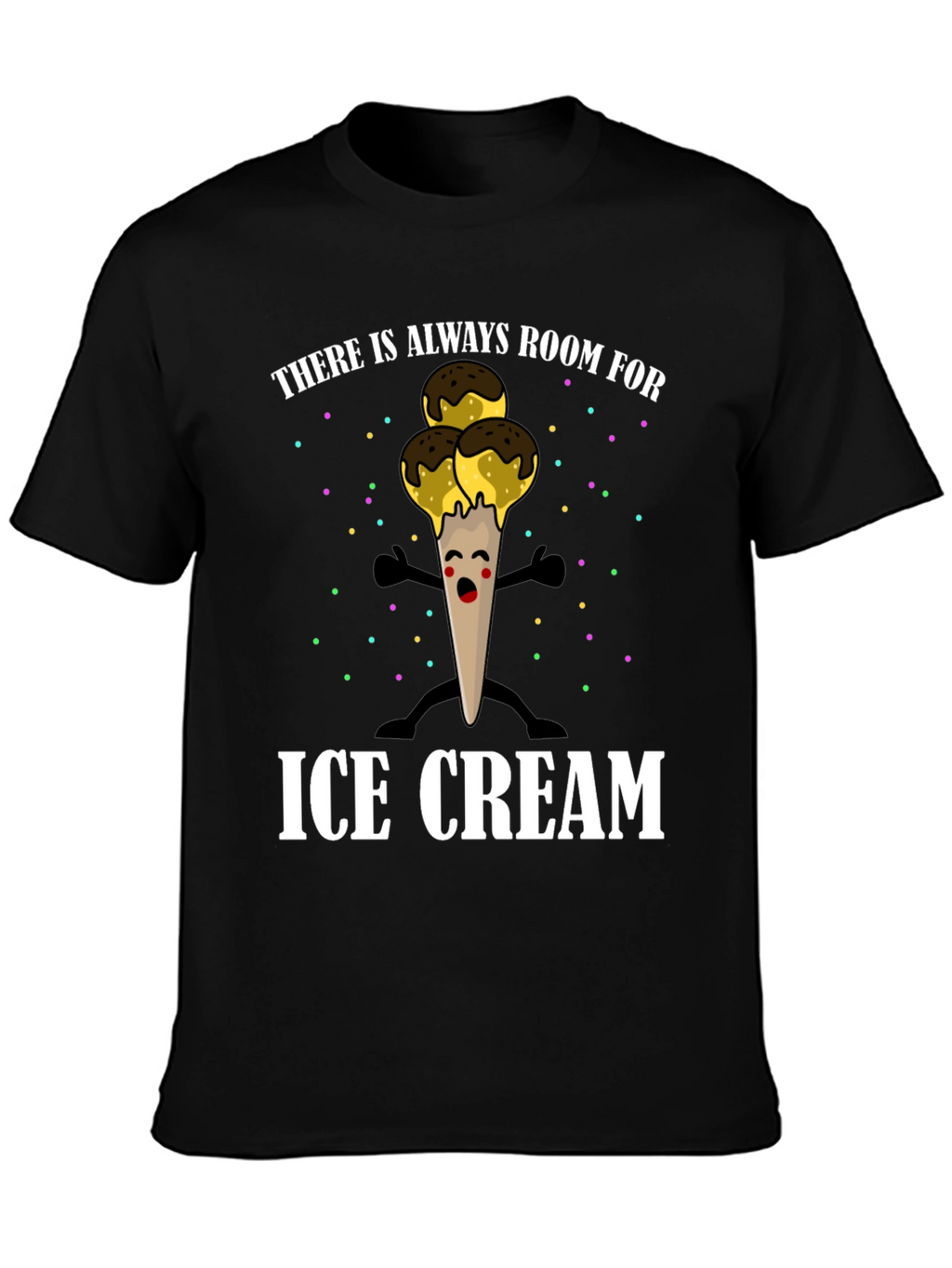 Ice Cream Graphic T-Shirt - Always Room!