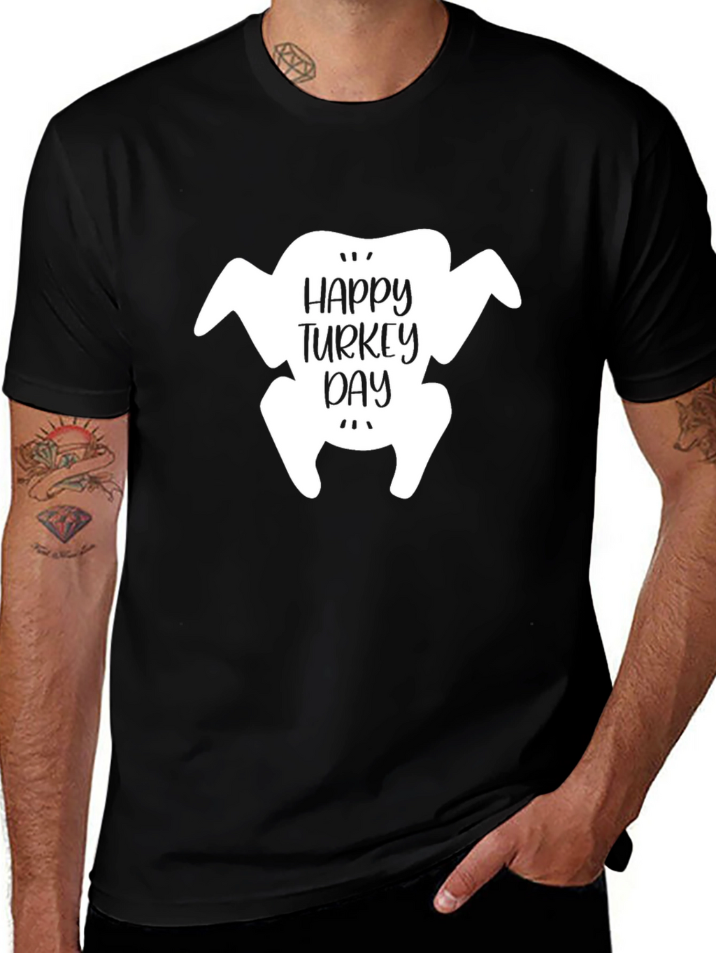 Happy Turkey Day Graphic Tee