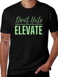 Elevate Graphic Tee - Black