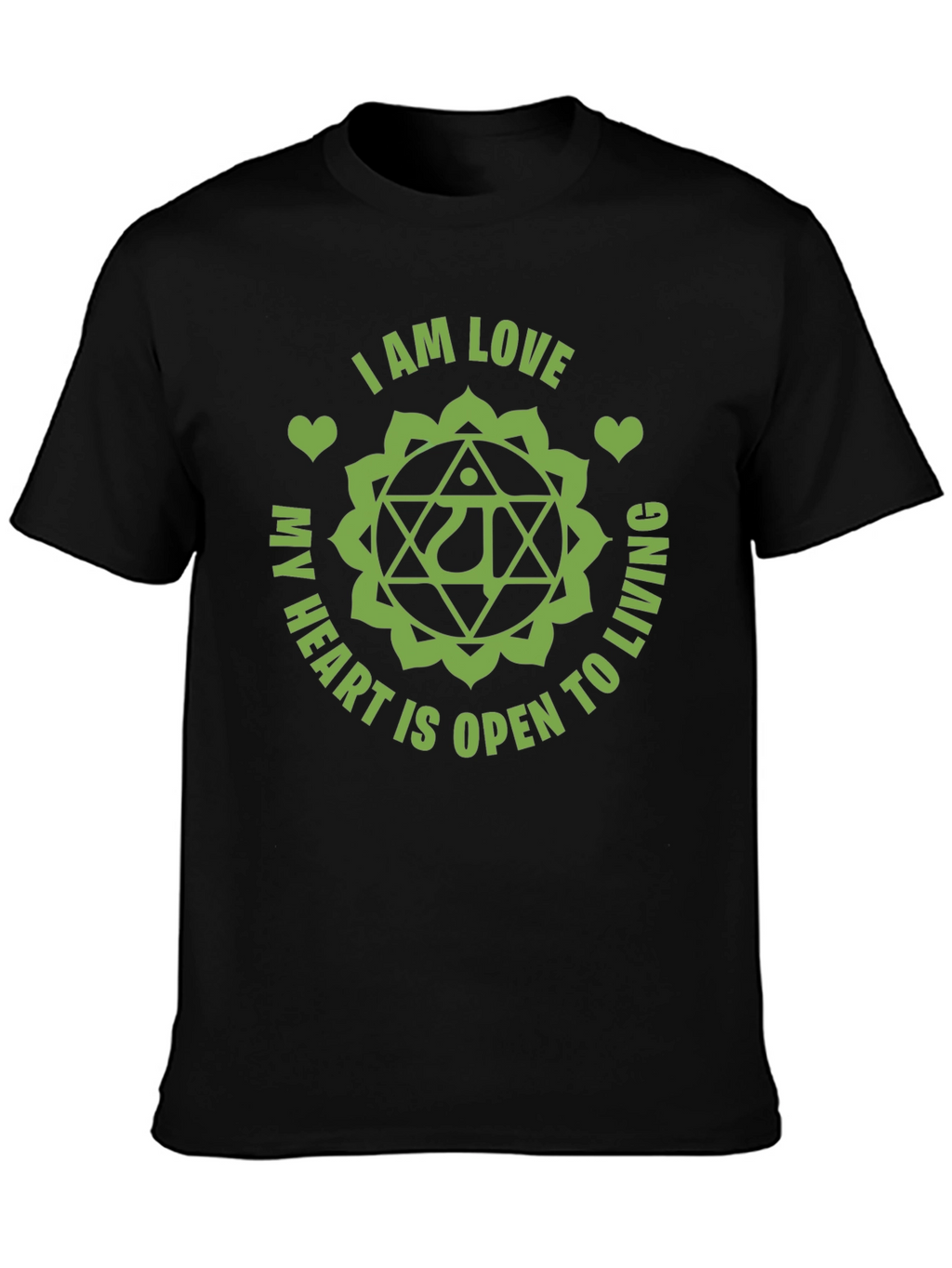 I AM LOVE Heart Chakra Graphic Tee