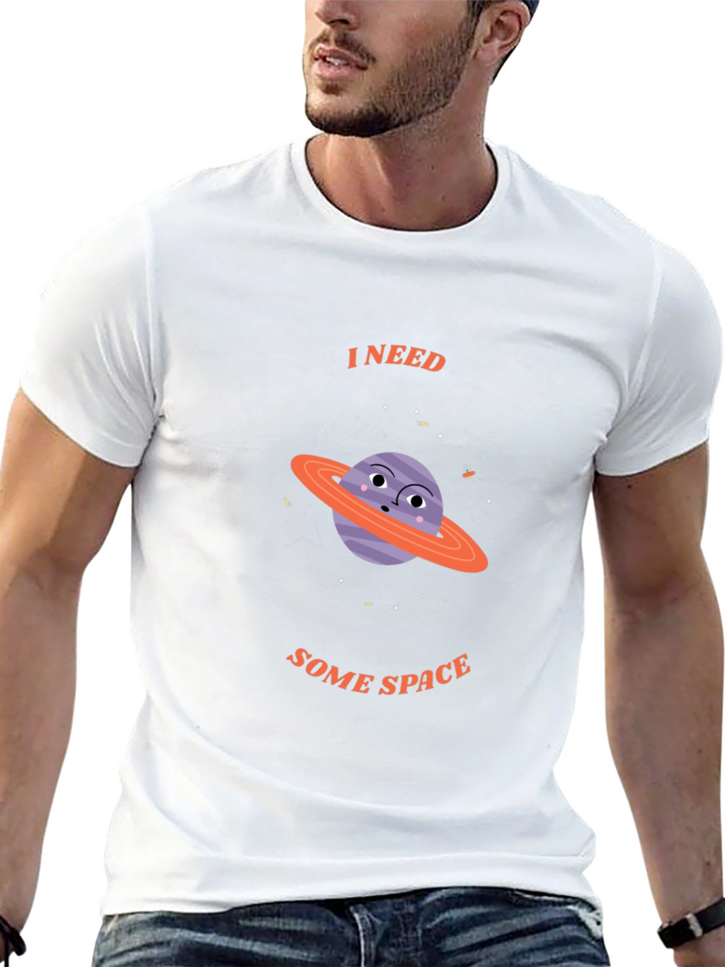 I Need Some Space T-Shirt - Saturn Graphic Tee