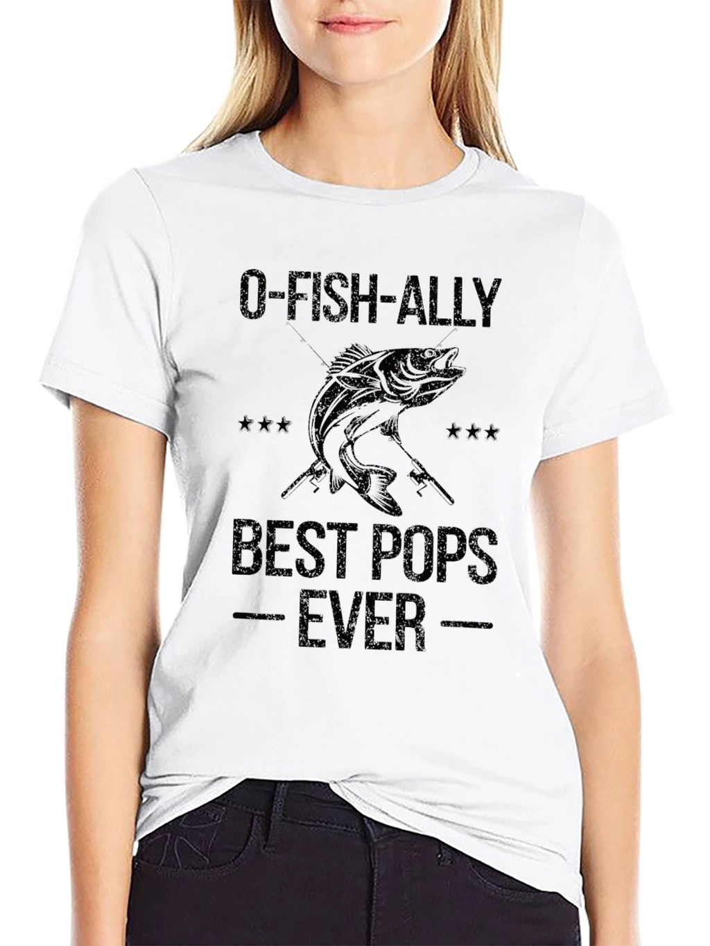 O-FISH-ALLY Best Pops Ever T-Shirt
