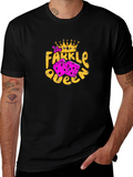 Farkle Queen Graphic Tee - Dice Game Shirt