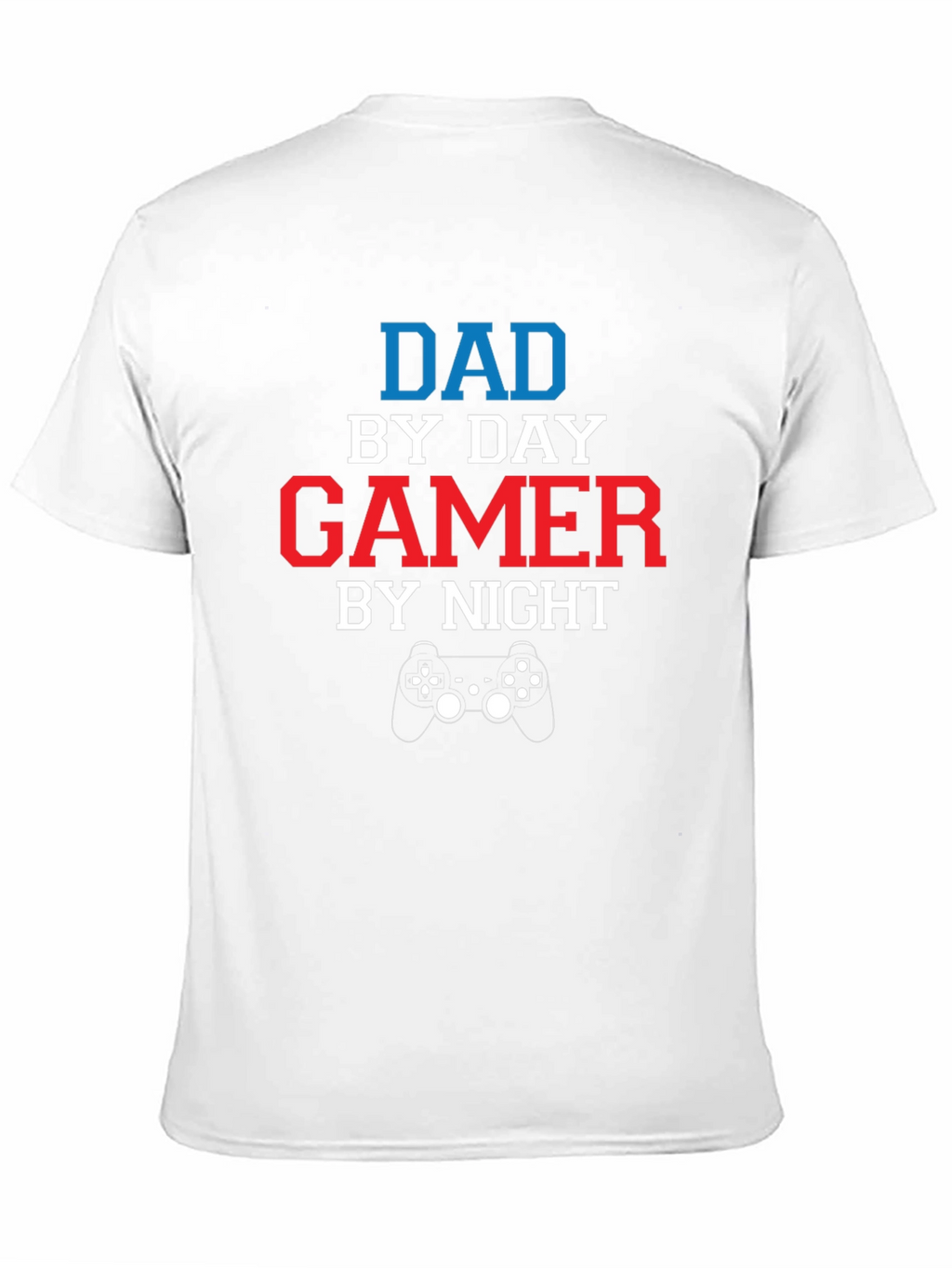 Dad by Day Gamer by Night Black T-Shirt