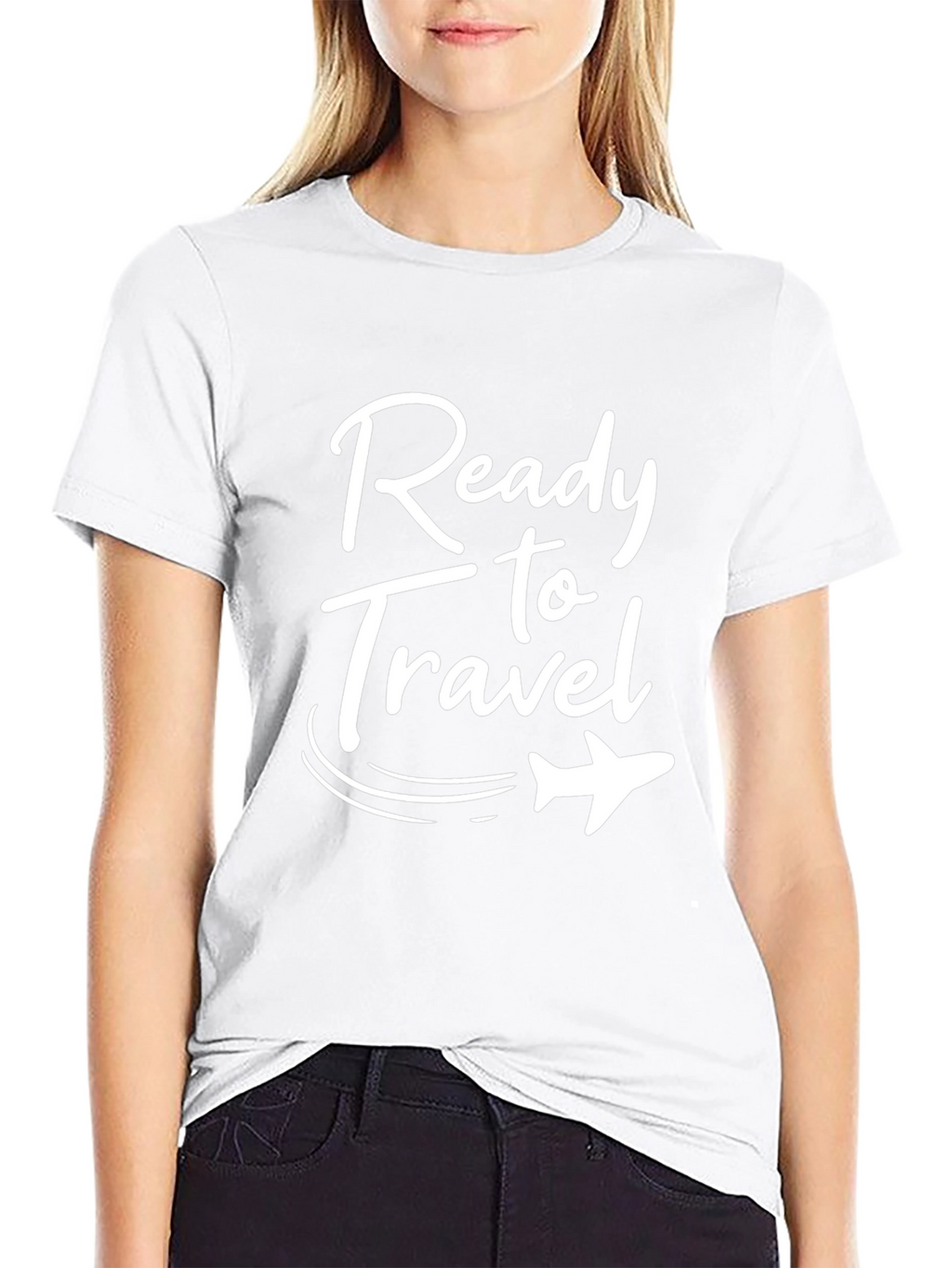 Ready to Travel Graphic Tee - Black
