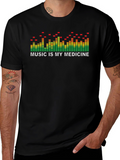 Music is My Medicine T-Shirt - Soundwave Graphic