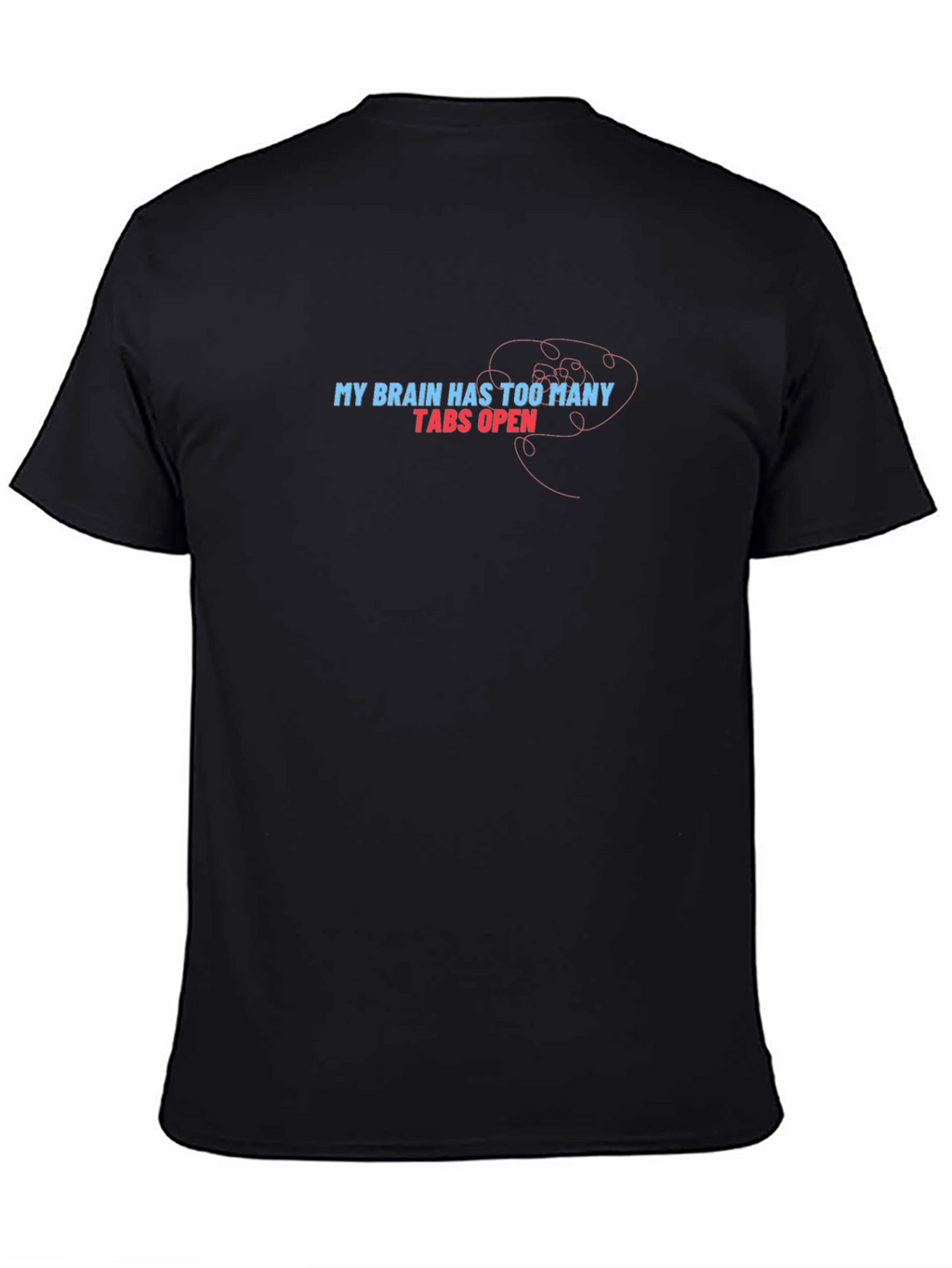Brain Overload Graphic Tee - Funny Slogan T-Shirt