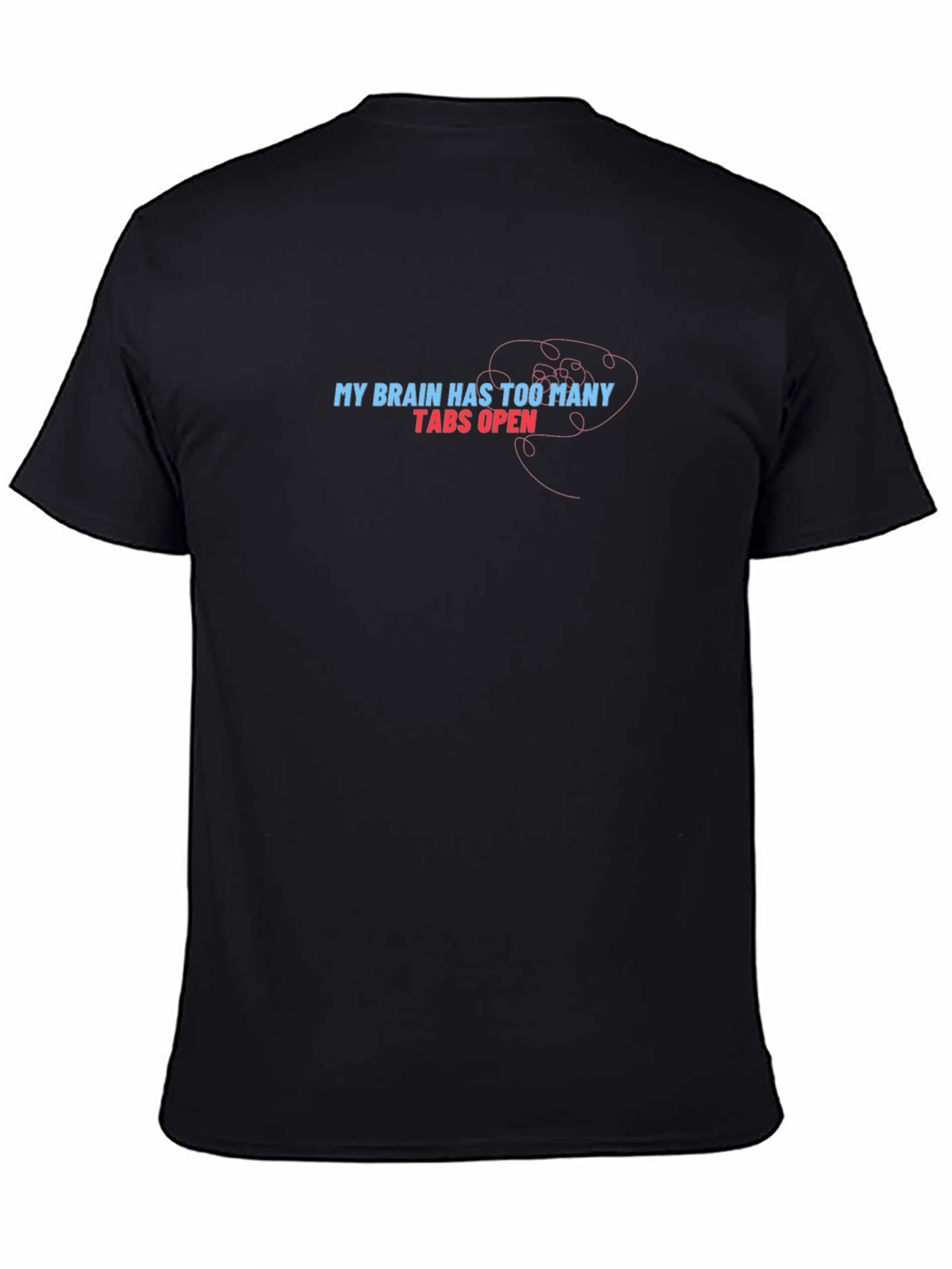 Brain Overload Graphic Tee - Funny Slogan T-Shirt