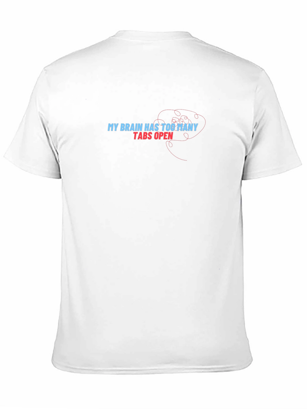 Brain Overload Graphic Tee - Funny Slogan T-Shirt