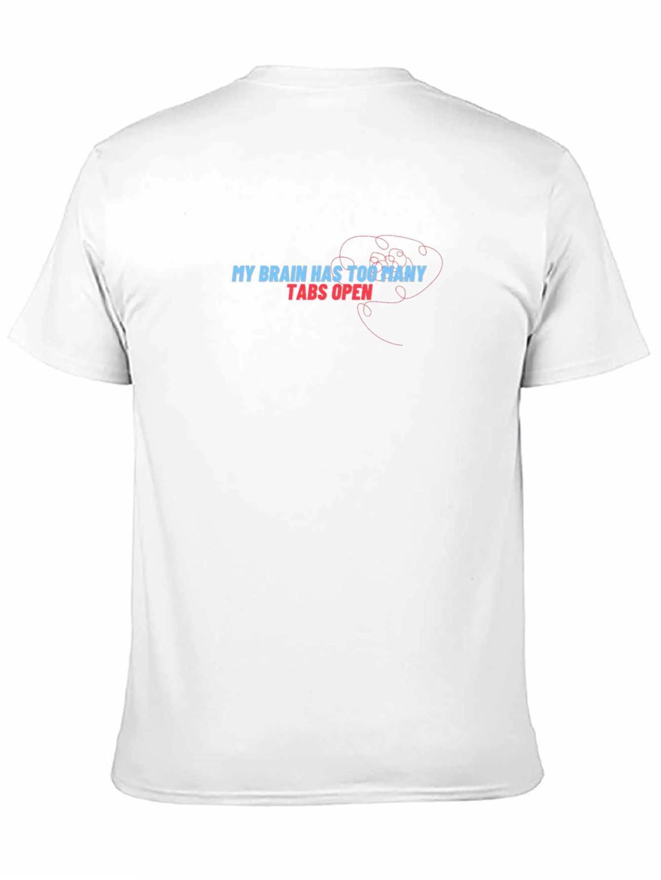 Brain Overload Graphic Tee - Funny Slogan T-Shirt
