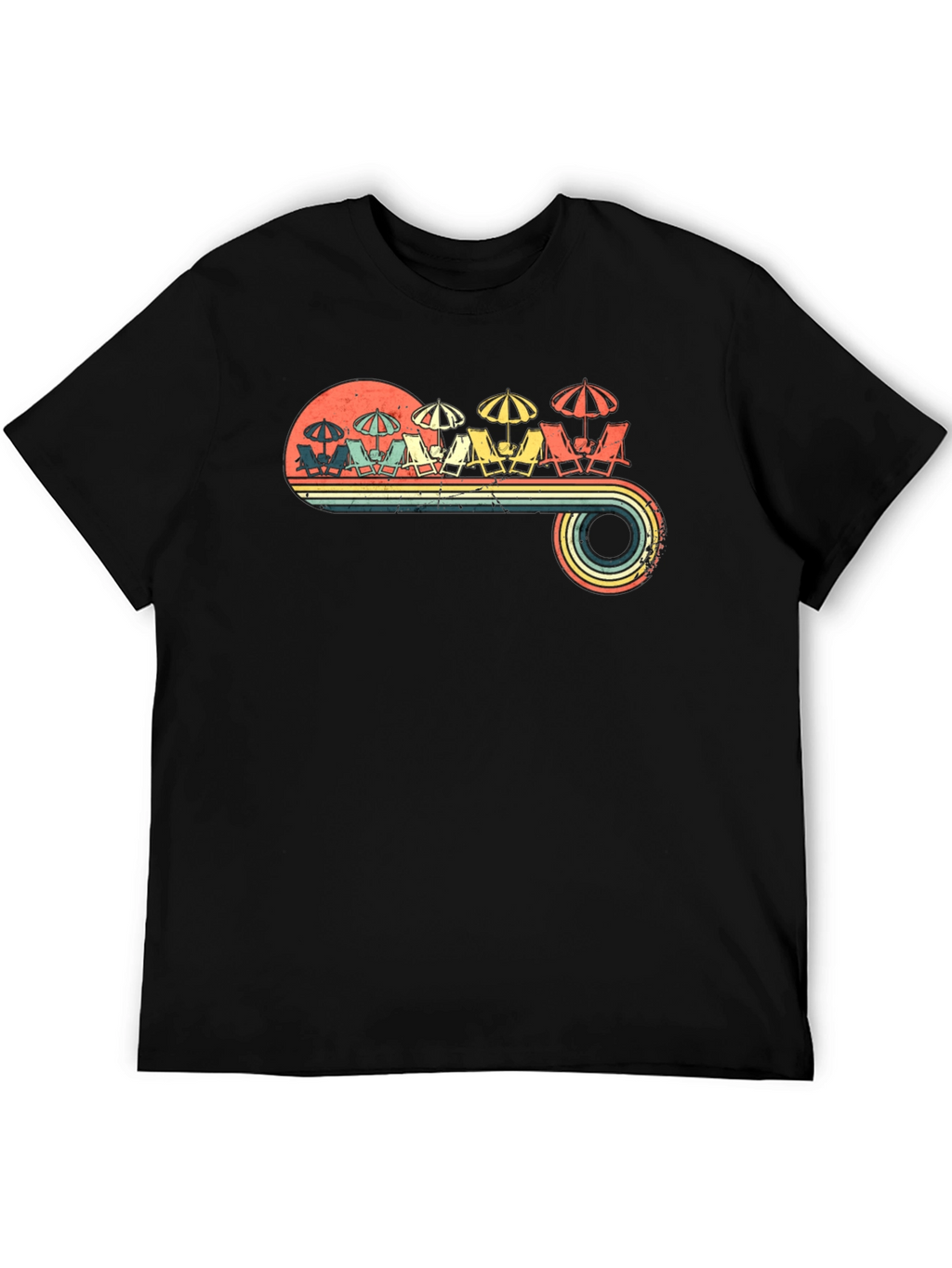 Retro Beach Scene Tee