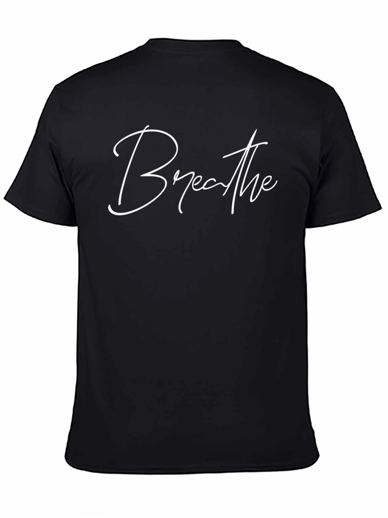 Breathe Graphic Tee - Stylish Comfort