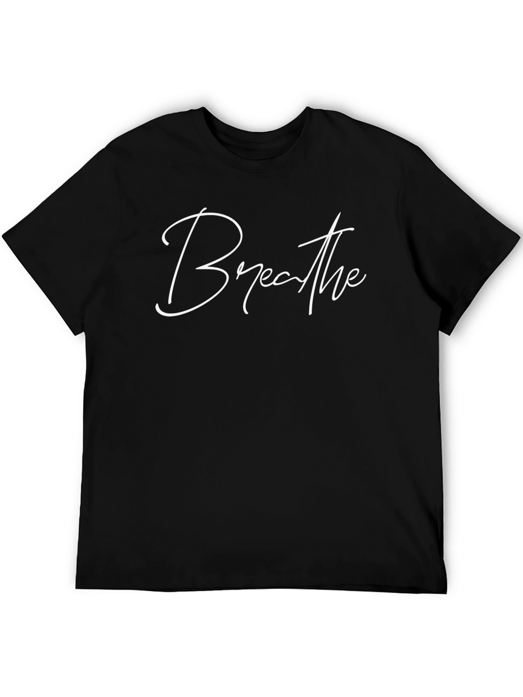 Breathe Graphic Tee - Stylish Comfort