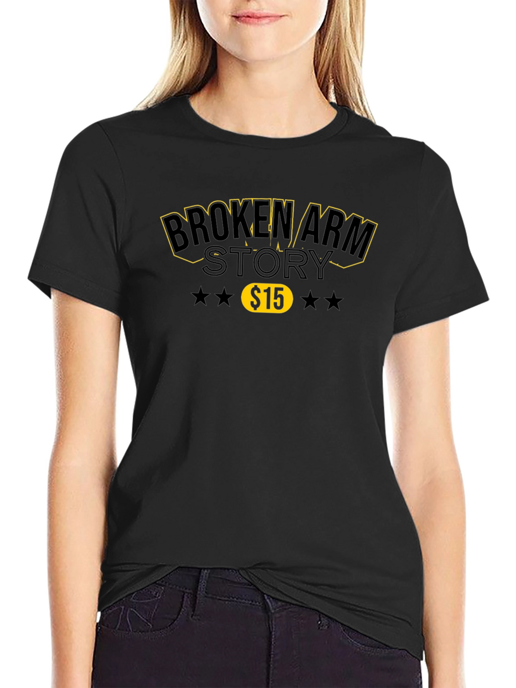 Broken Arm Story T-Shirt - $15
