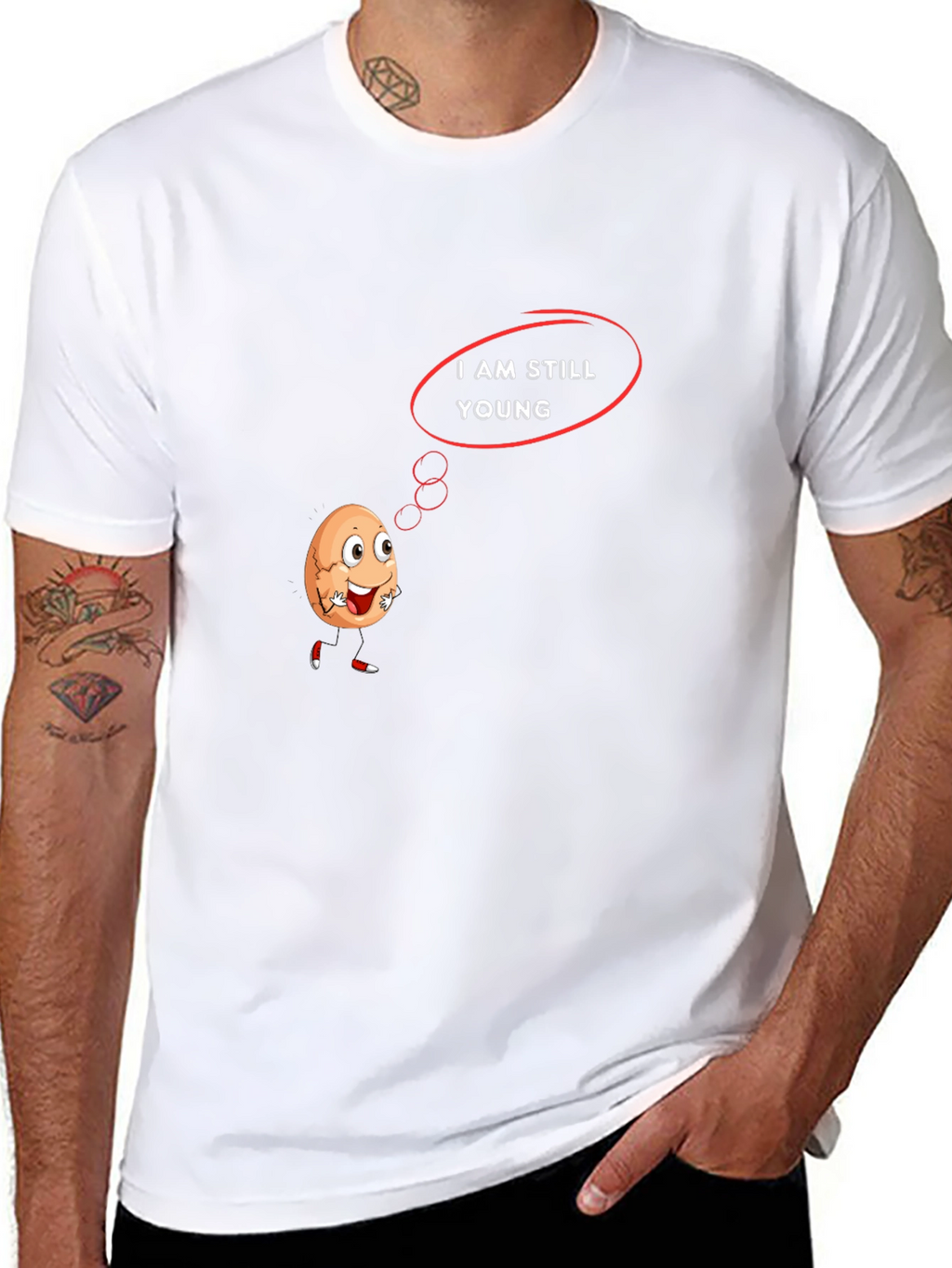 Humorous I Am Still Young Graphic T-Shirt
