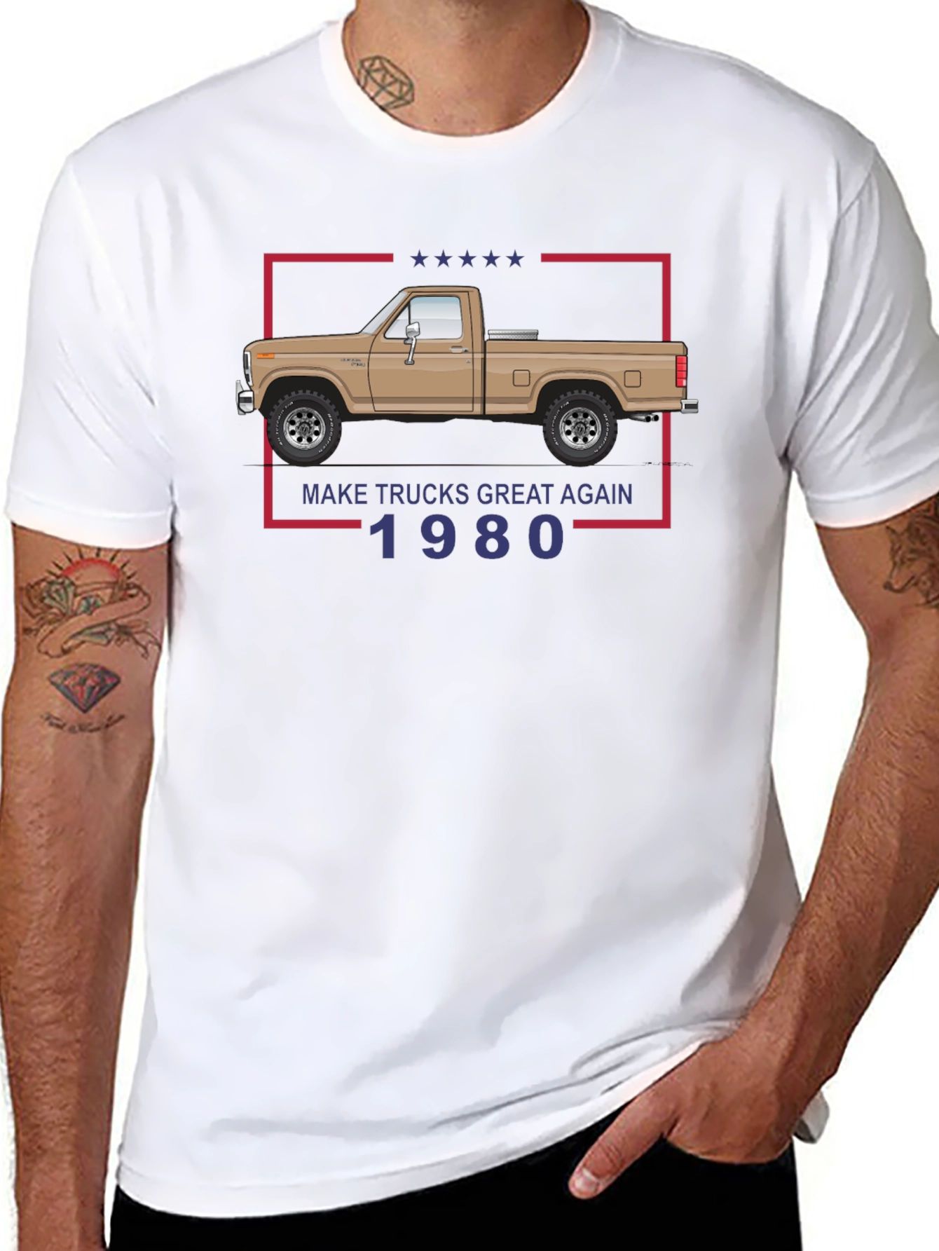 Make Trucks Great Again 1980 T-Shirt