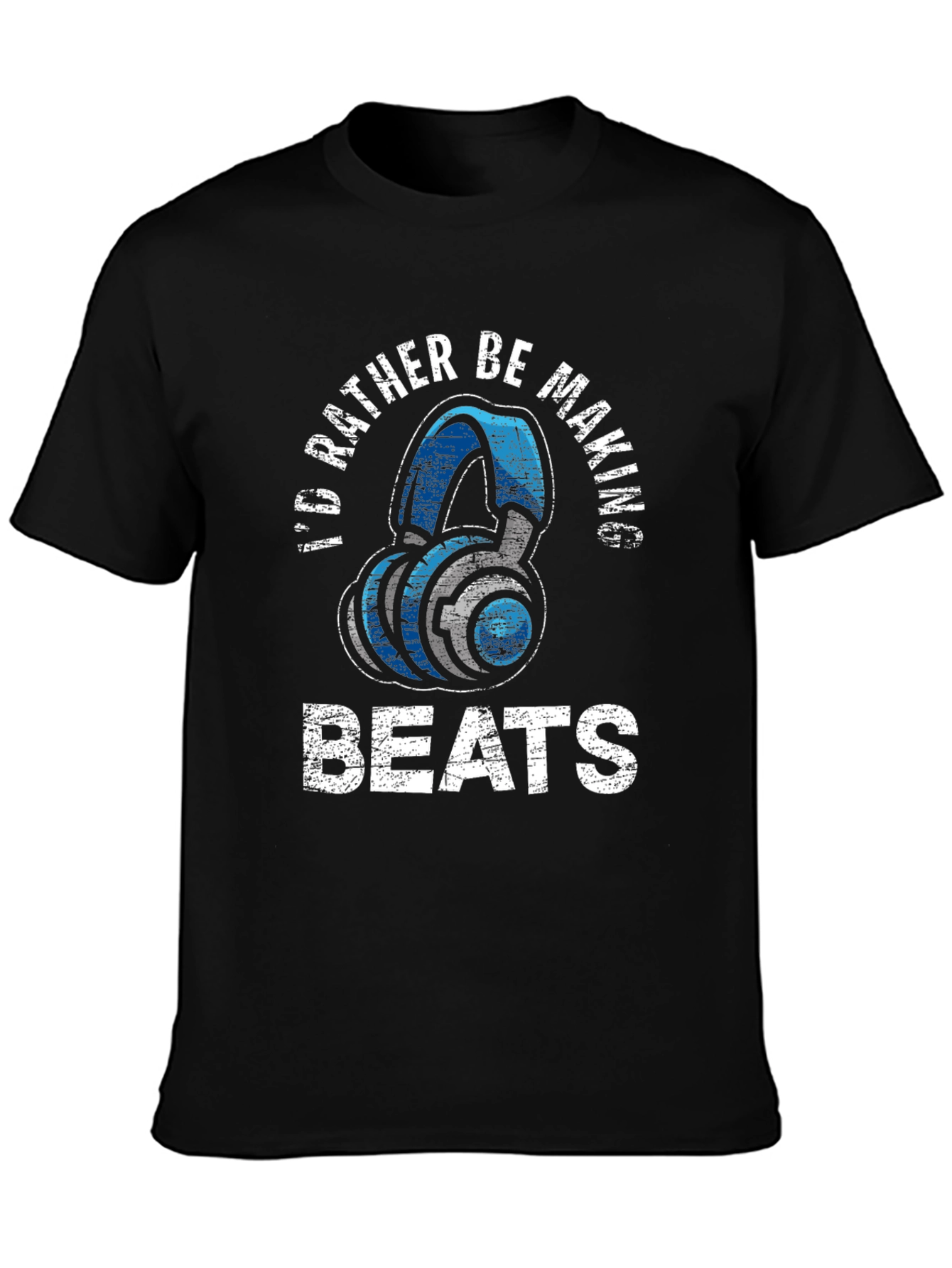 Id Rather Be Making Beats Graphic T-Shirt