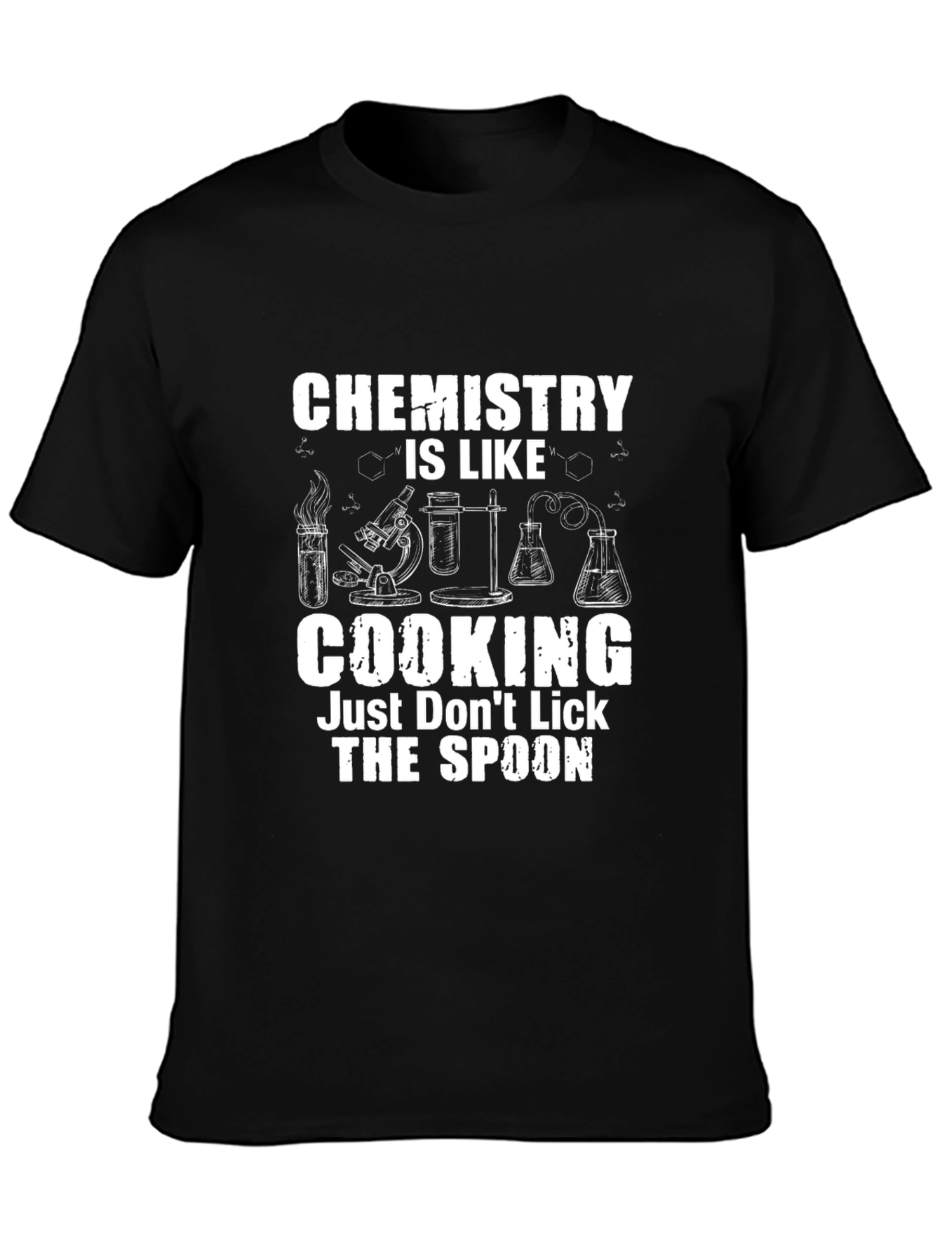 Chemistry is Like Cooking Graphic T-Shirt
