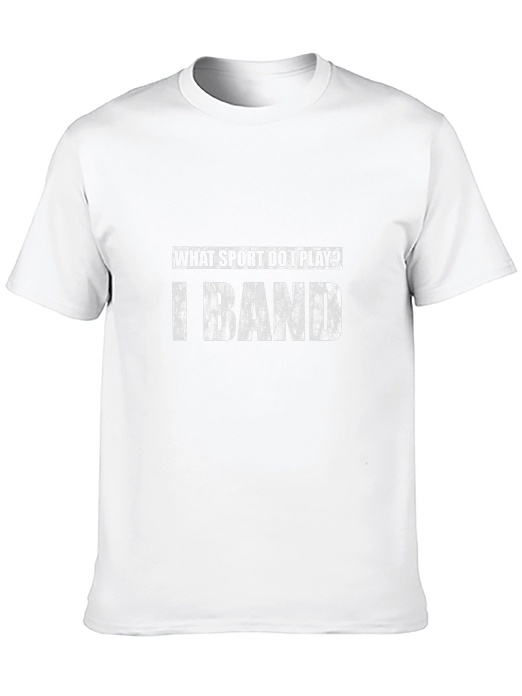 I BAND Black T-Shirt - Funny Band Shirt
