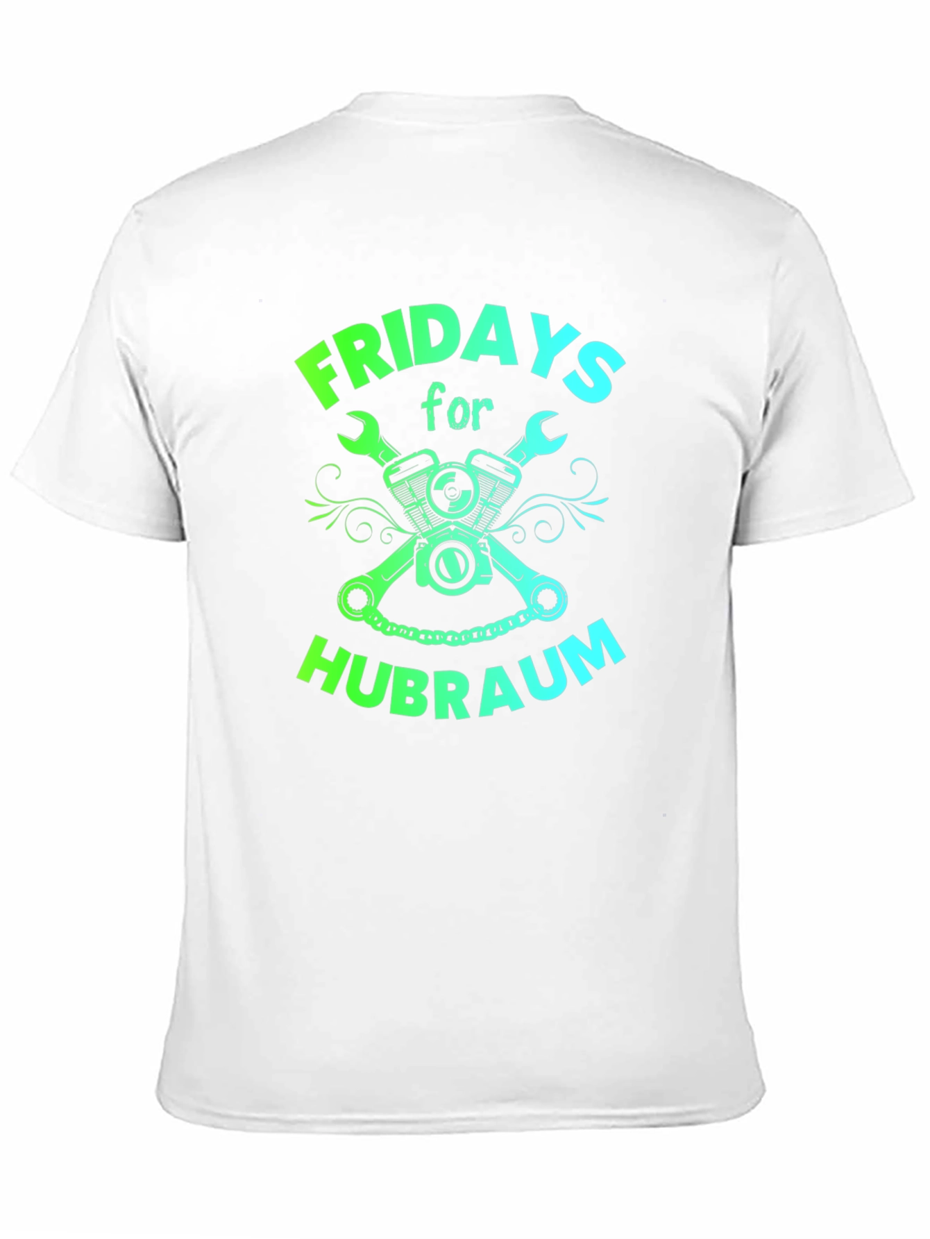 Fridays for Hubraum Black Graphic Tee