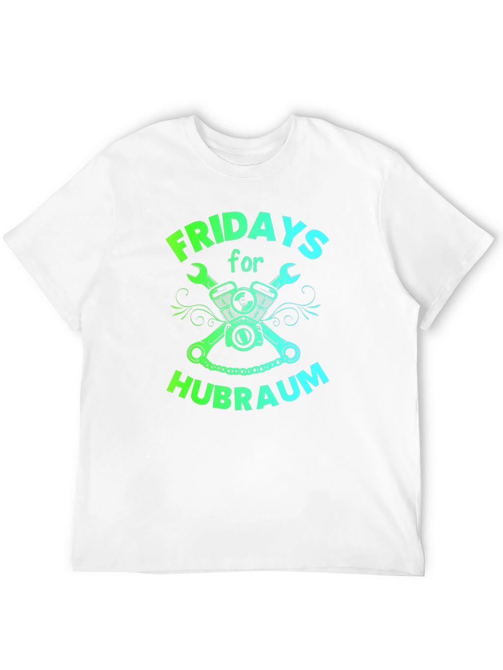 Fridays for Hubraum Black Graphic Tee