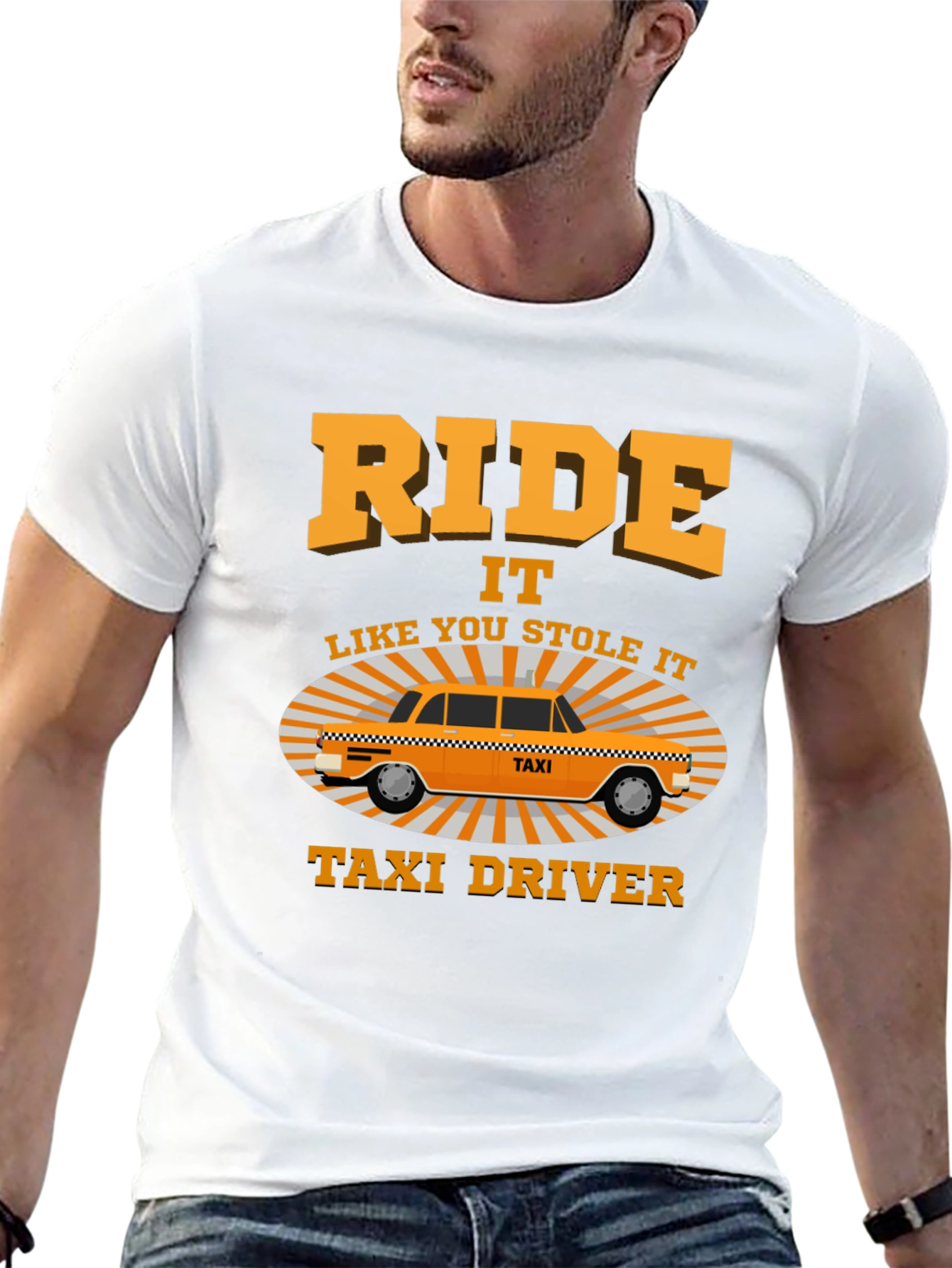 Ride Like You Stole It Taxi Driver T-Shirt