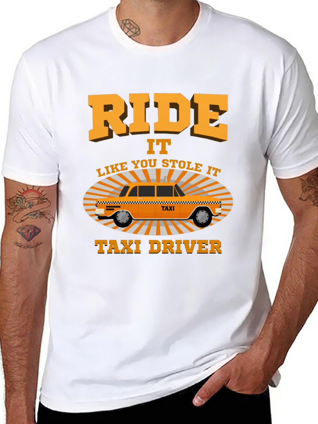 Ride Like You Stole It Taxi Driver T-Shirt