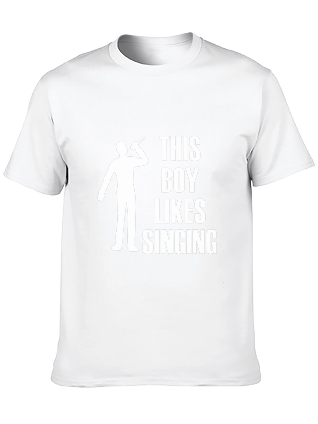 This Boy Likes Singing T-Shirt