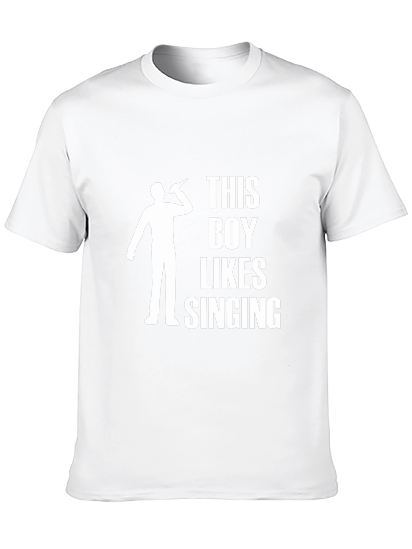 This Boy Likes Singing T-Shirt