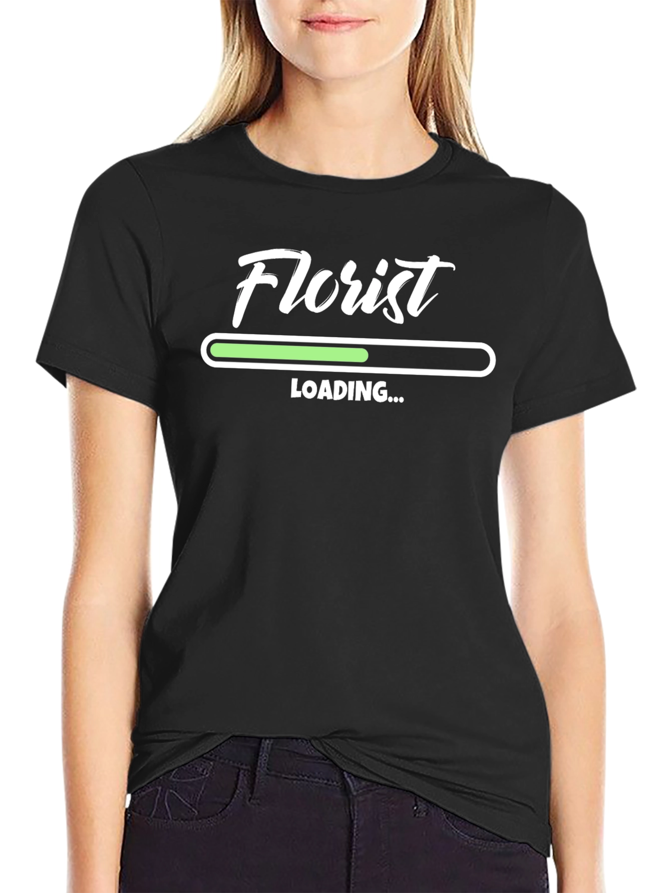 Florist Loading T-Shirt - Funny Gift for Flower Lovers