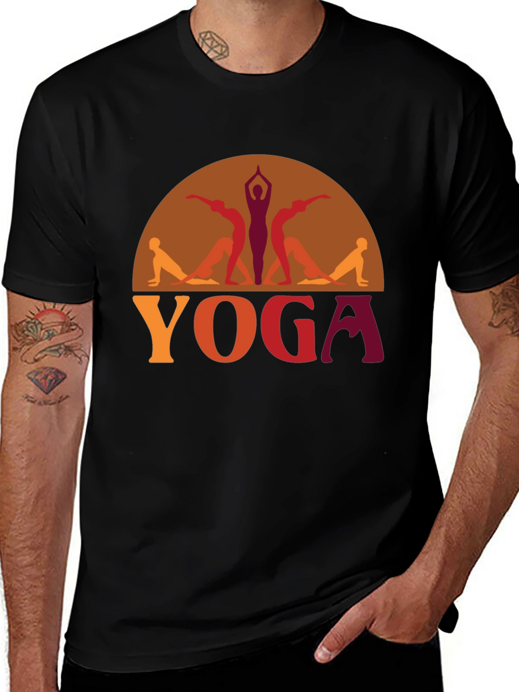 Yoga Graphic Tee -  Comfortable Unisex T-Shirt