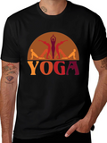 Yoga Graphic Tee -  Comfortable Unisex T-Shirt