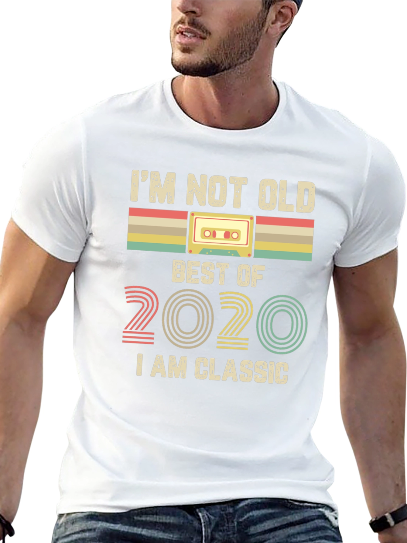 Im Not Old Im Classic 2020 Cassette Tape T-Shirt