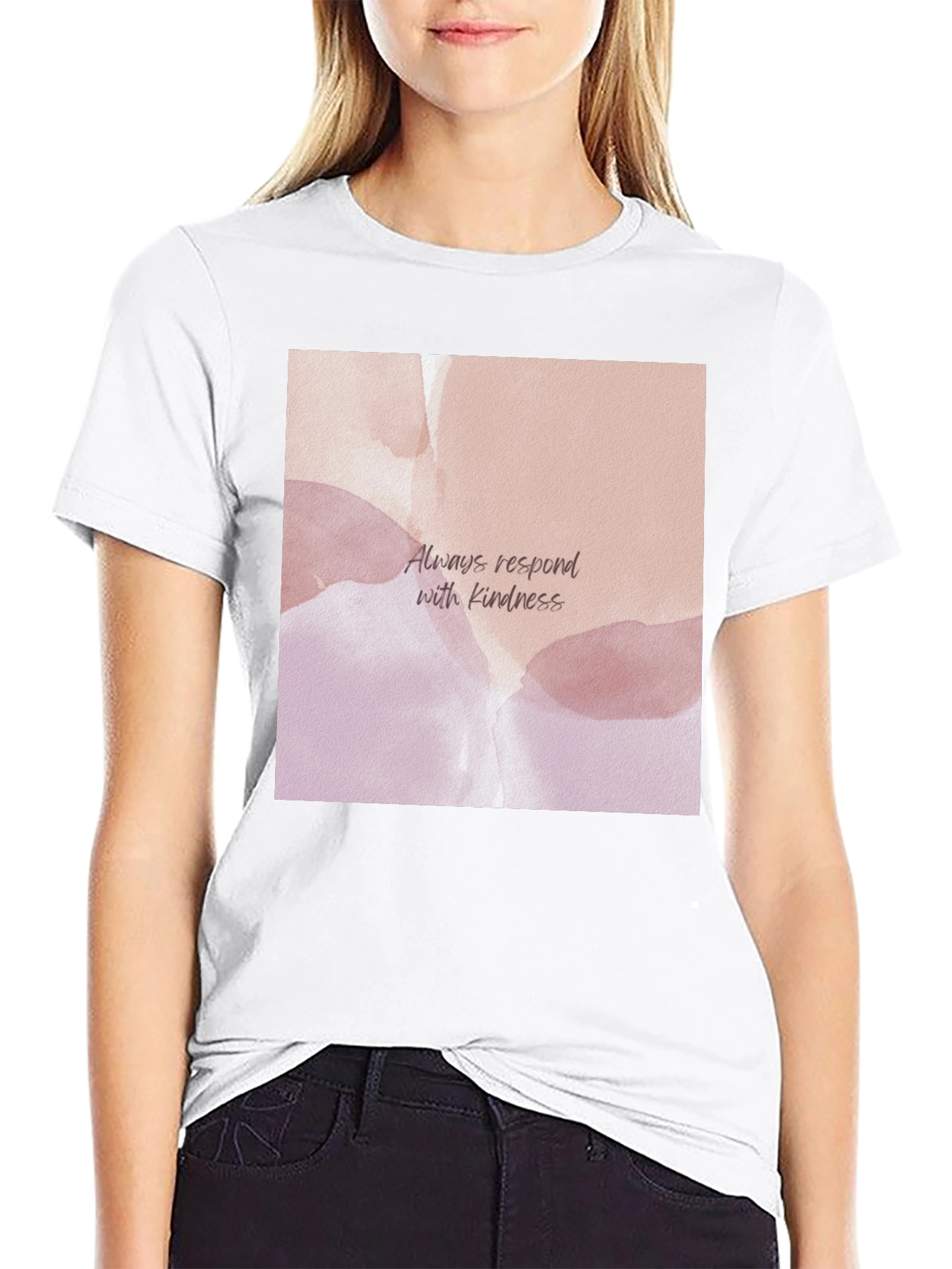 Kindness Graphic T-Shirt - Black